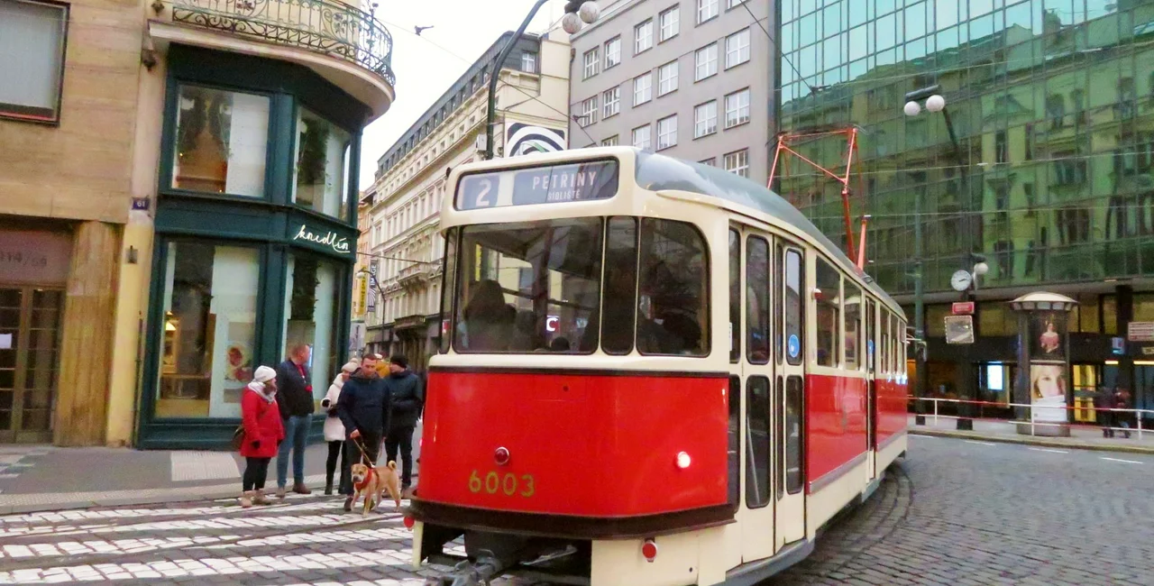 Number 2 tram in Prague / photo via Raymond Johnston, Expats.cz