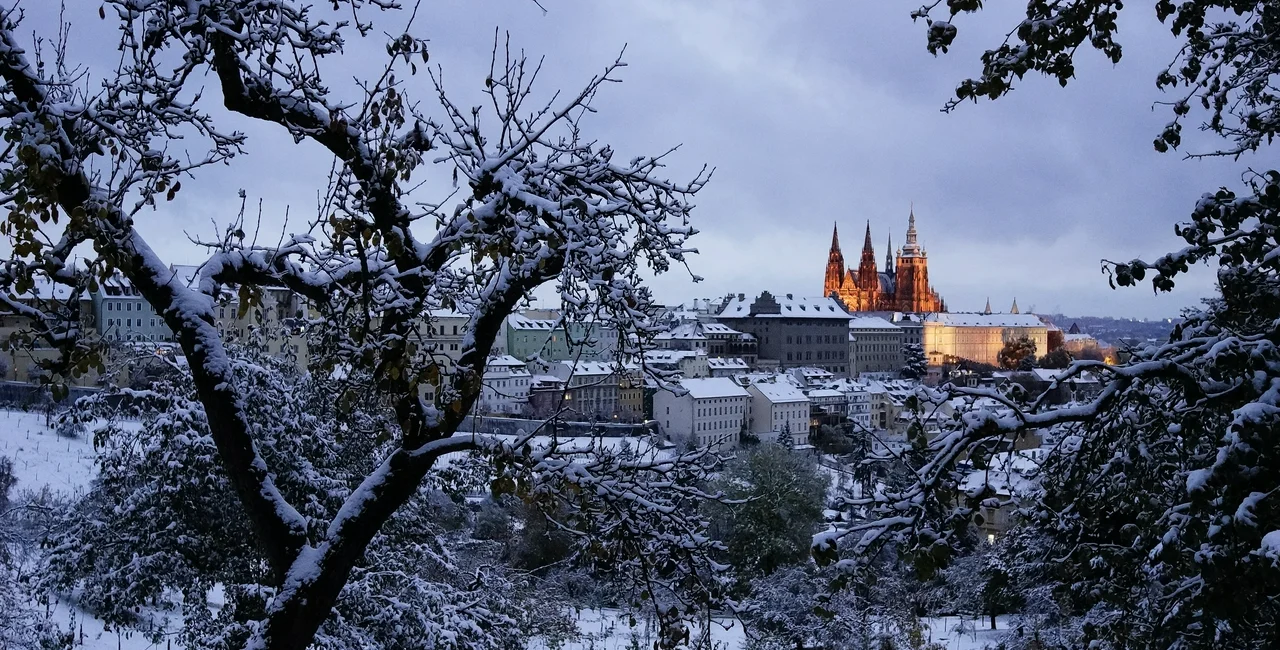 Prague Castle in winter. (photo: Prague.eu)