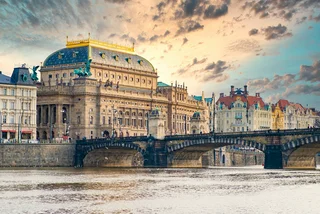 Prague's National Theatre via iStock / Hugo