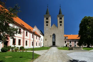 Premonstratensian monastery in Milevsko, South Bohemia.