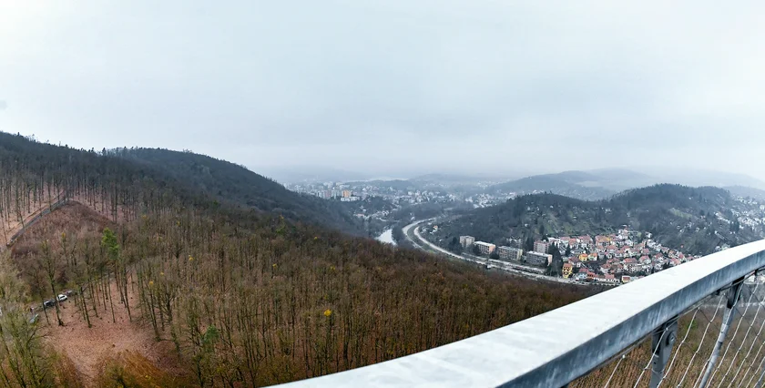 A view from the new lookout tower. Photo: M. Schmerkova, MMB