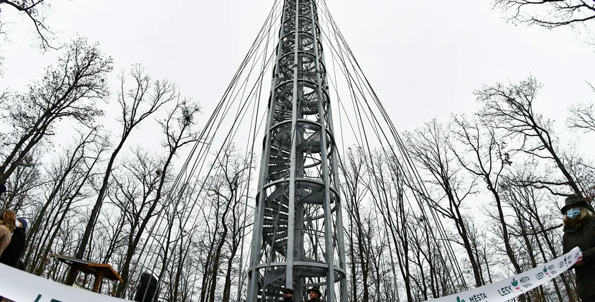 The new lookout tower in Brno from the outside. Photo: M. Schmerkova, MMB