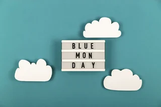 Blue Monday, this year on Jan. 18, is considered to be the most depressing day of the year (image iStock: undefined undefined)
