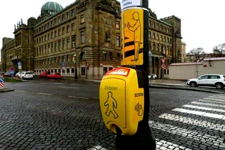 Prague tests contactless pedestrian buttons to slow the spread of COVID-19