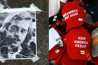 MAGA cap placed atop bust of Václav Havel at U.S. Capitol