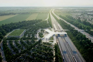 Design for the Czech Republic’s first high-speed rail station has been revealed