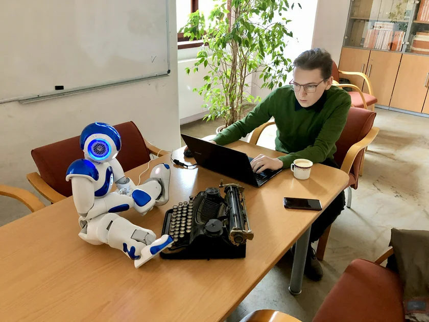Could robots write the plays of the future? Photo: Theairtre