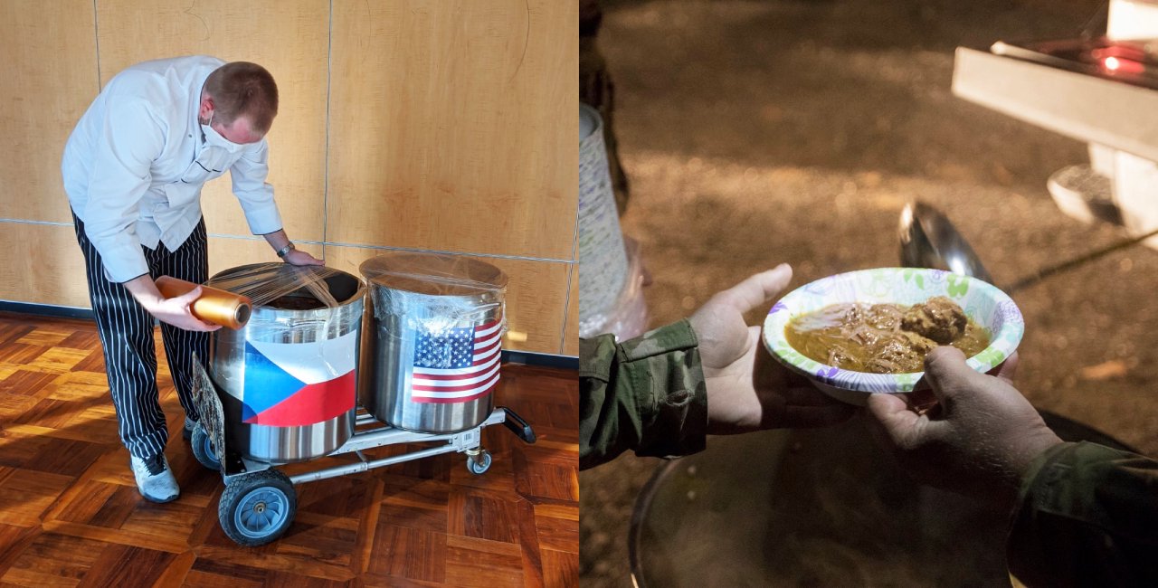 Czech Embassy in the United States serves up goulash for the National