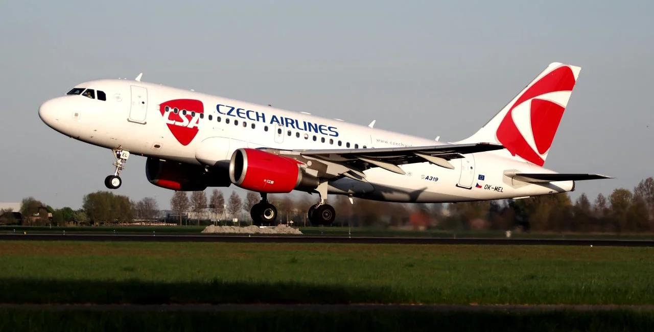 Czech Airline plane at takeoff. (Photo: Wikimedia Commons)