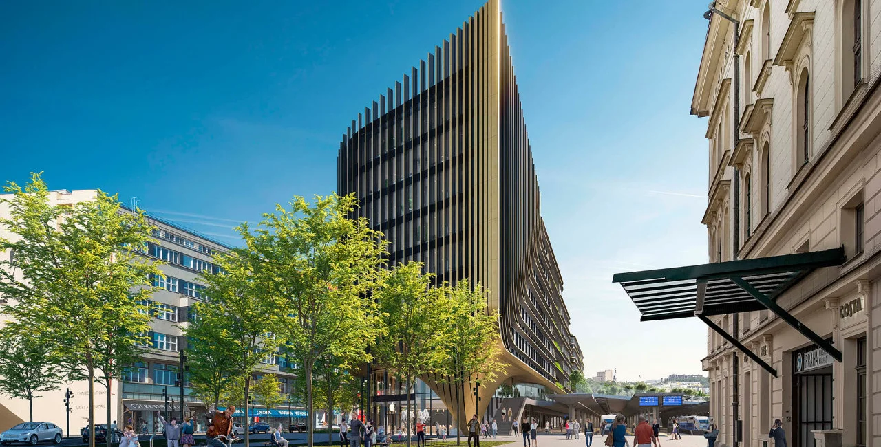 Construction begins on Zaha Hadid’s office buildings at Masarykovo nádraží