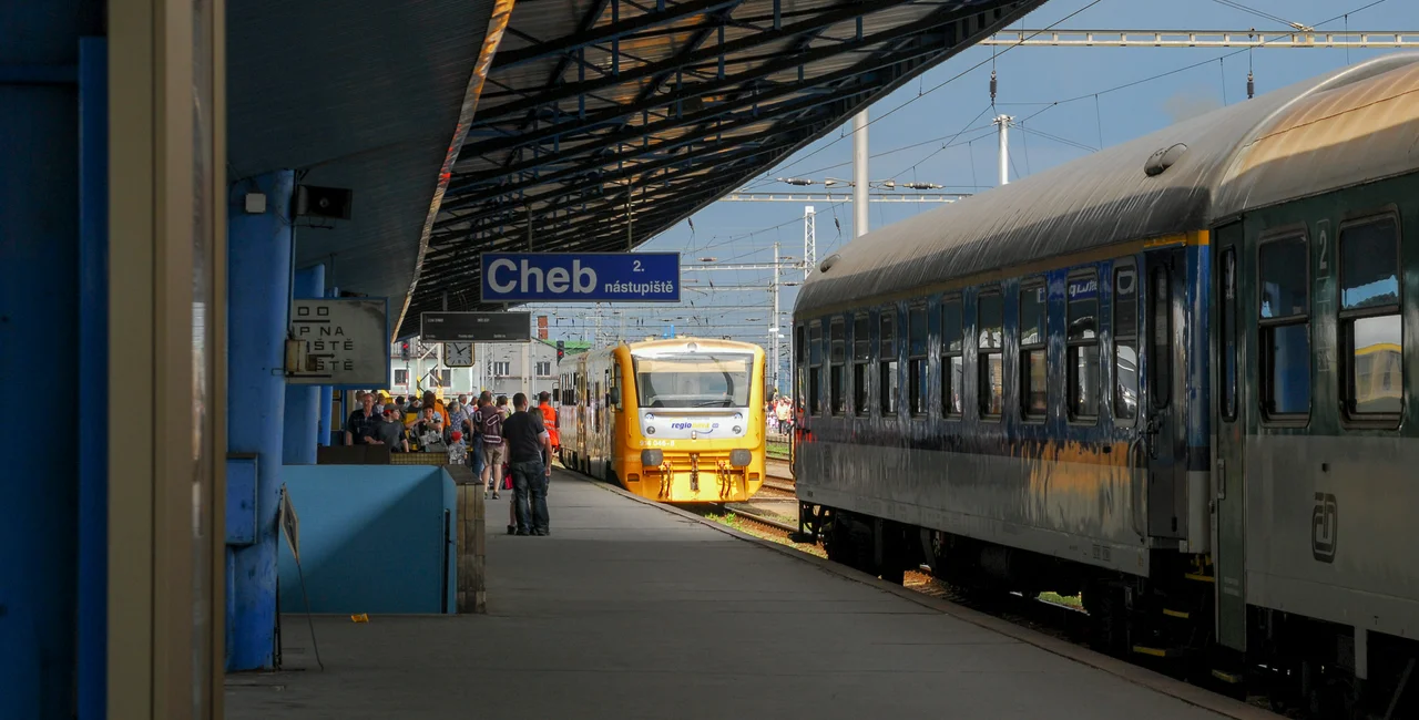 The Czech govt. has banned travel in several border regions. (Photo: Cheb Central Station, Czech Republic)