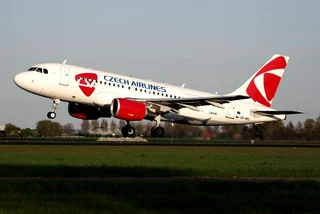 Czech Airline plane at takeoff. (Photo: Wikimedia Commons)
