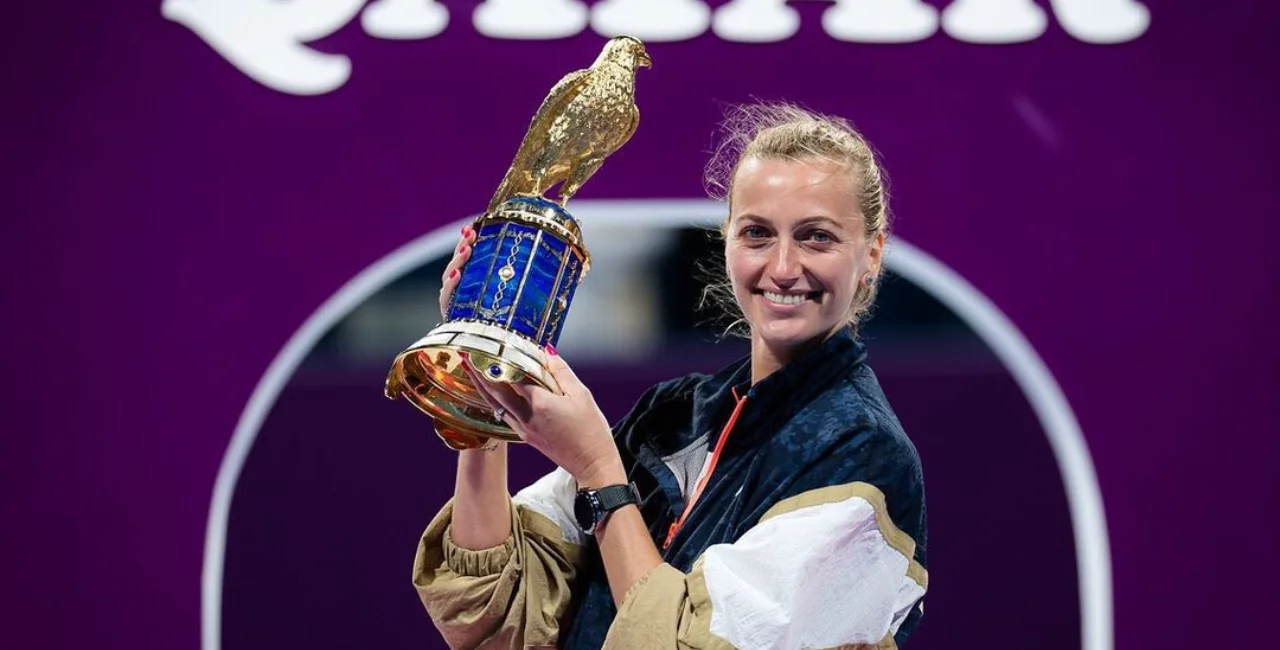 Czech tennis star Petra Kvitová wins Qatar Total Open for 28th career title 