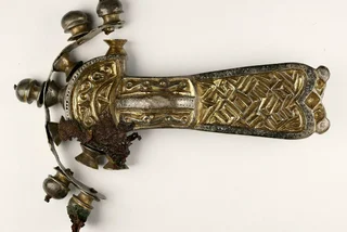 Belt bockle after conservation. (Photo: Institute of Archaeology of the Czech Academy of Sciences)