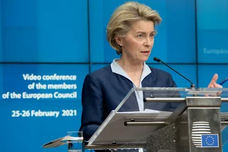  Ursula von der Leyen, President of the European Commisssion announced a proposal for a Digital Green Pass (photo Etienne Ansotte for ec.europa.eu)