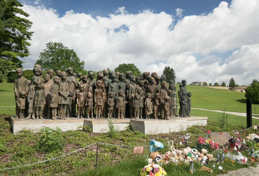 Memorial to the Children Victims of the War in Lidice via iStock / hopsalka