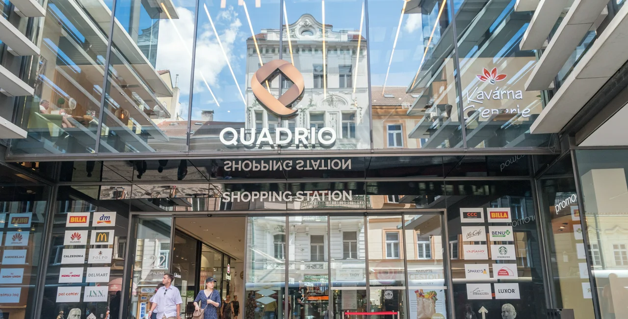 Quadria Shopping Center Prague photo via iStock -