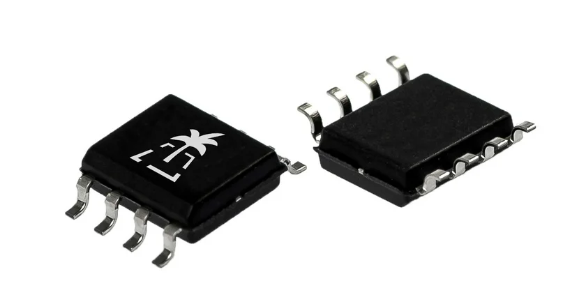 A photo of prototype TASSIC chips.