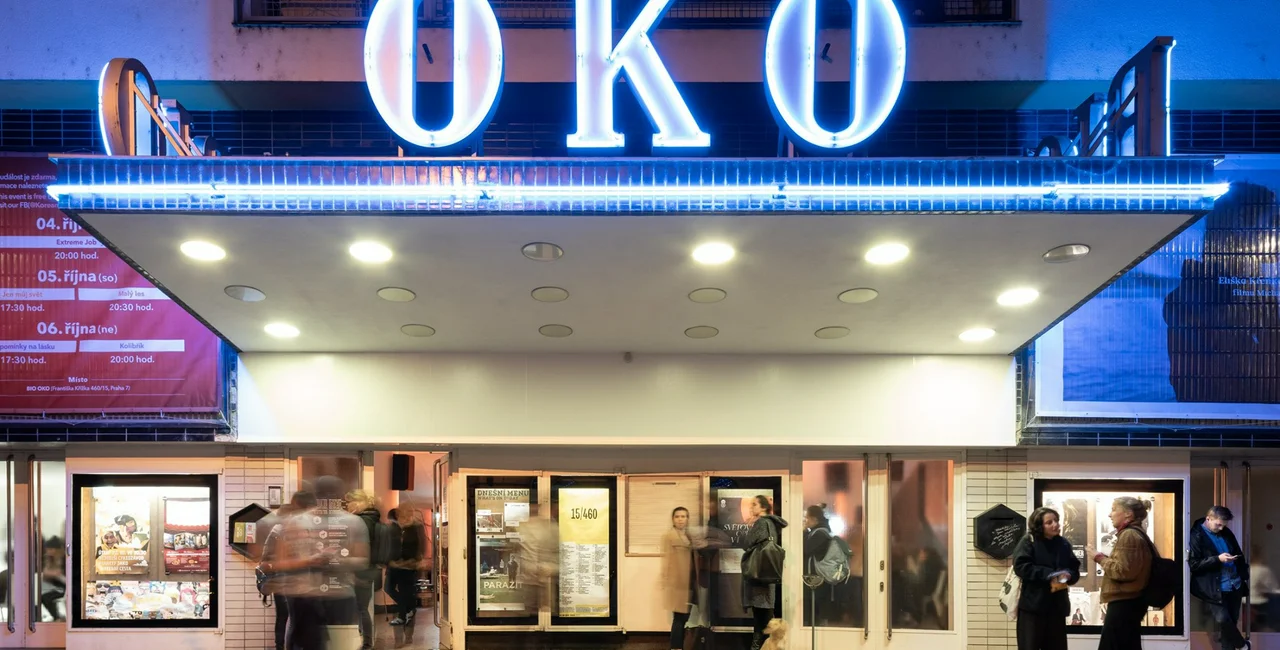 Cinemas and theaters can reopen across the Czech Republic today (photo Prague's Bio Oko cinema house, via Facebook / @ biooko