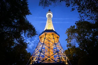Prague's Petřín Tower to light up in blue and white in support of Israel