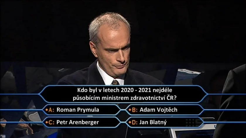 Who was the Czech Health Minister at the years 2020-2021?
