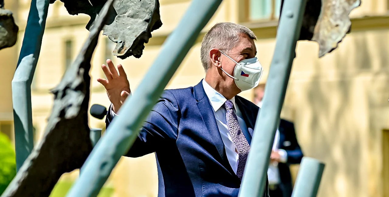 Czech PM Andrej Babiš at an event on June 2. Photo: vlada.cz