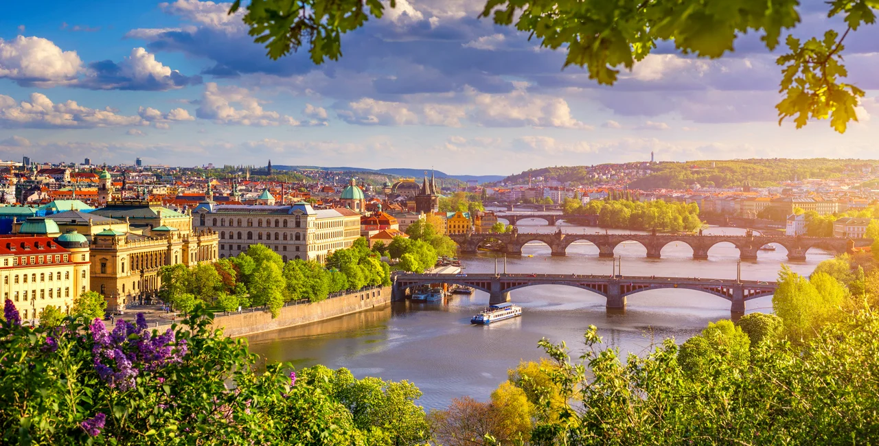 Prague summer skyline. Photo: iStock / DaLiu