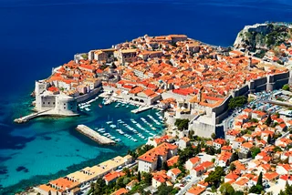 Aerial view of Old Town Dubrovnik, Croatia. (Photo: iStock, rusm)