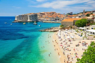 Beach by Dubrovnik, Croatia. Photo: iStock / sorincolac