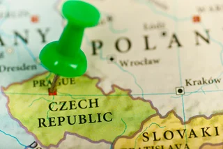 Map of Central Europe including Czech Republic. Photo: iStock / Pawel Gaul