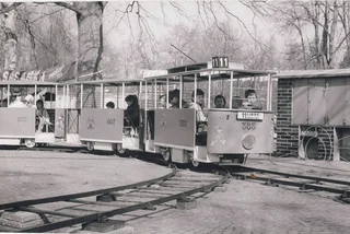 Prague Zoo's historic children's tram is back in operation