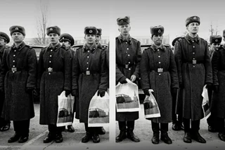 The last moments of Soviet troops on Czechoslovak territory. Photo: Facebook / Paměť národa (Dana Kyndrová)