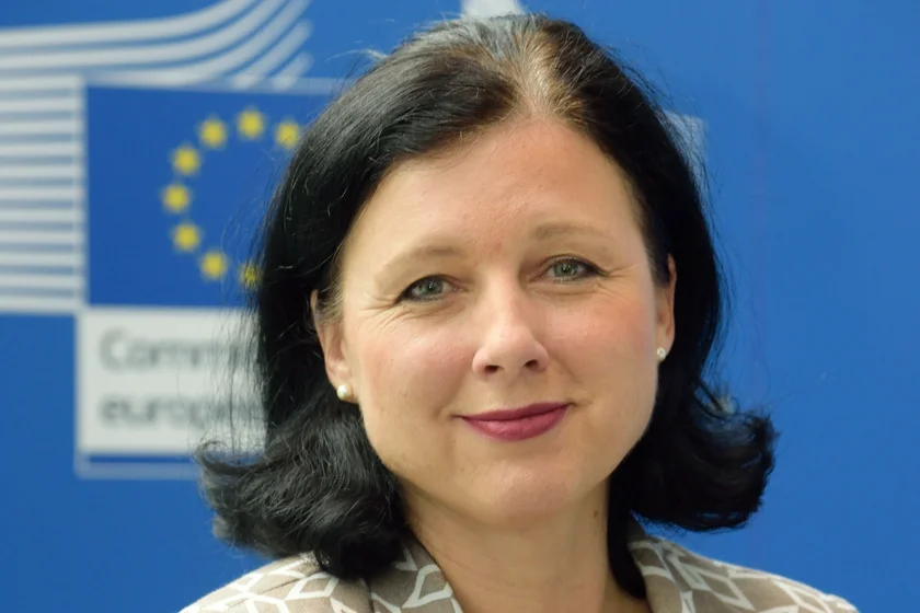 European Commission Vice President of the for Values and Transparency Věra Jourová. (Photo: EC)
