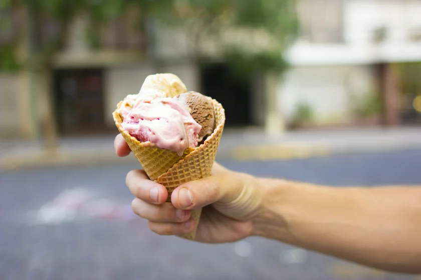 Ice cream cone. (Photo: iStock, claudiio Doenitz)