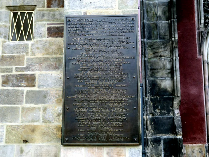 List of the victims on the Astronomical Clock Tower. (Photo: Raymond Johnston)