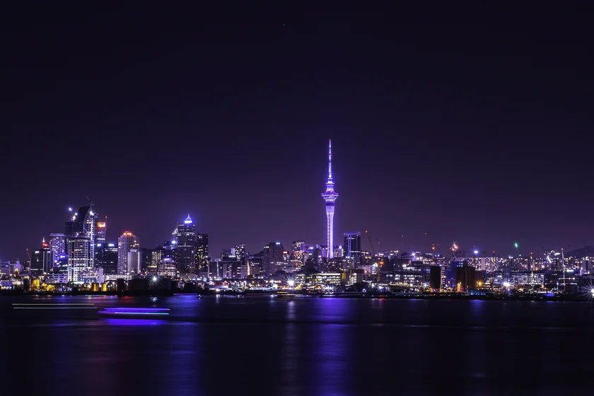 Skyline of Auckland, New Zealand. (Photo: iStock, Michelle Sha)