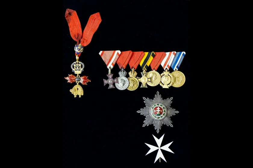 The military decorations are considered to be of incalculable historical value and will be exhibited for the first time in history in the new exhibition (photo: NM).