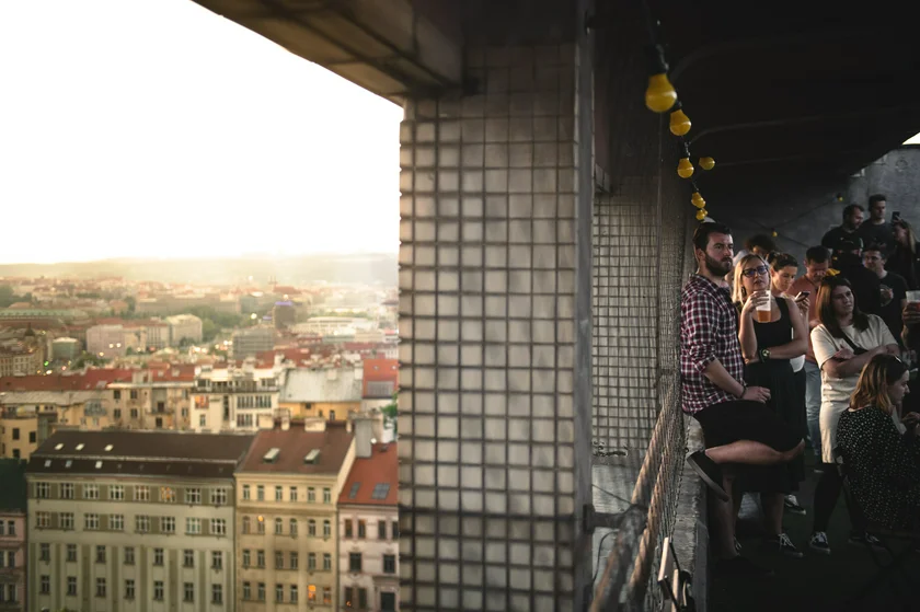 Open-air rooftop cinema debuts this weekend at Dum Radost.