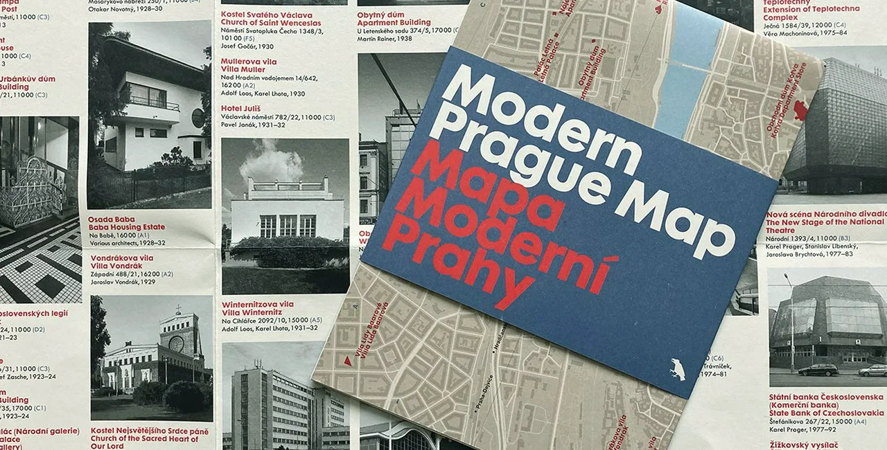 New 'Modern Prague' map celebrates 20th-century architecture in the Czech capital