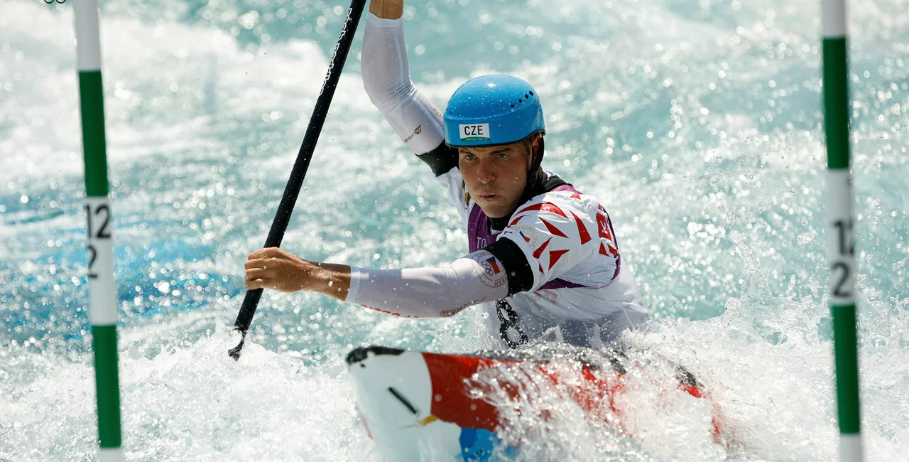 Czech Canoeist Lukáš Rohan took silver in the men's slalom final in Tokyo (photo Czech Olympic Team / Facebook)
