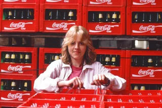 Czechoslovak advertising image for Coca-Cola (Photo: Coca-Cola HBC ČR/SR)