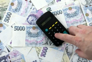 Illustrative image of Czech currency via iStock - benedamiroslav