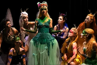 Jessica Boone, center, as Titiiana in 'A Midsummer Night's Dream.' (Photo: Kaja Curtis Photography)