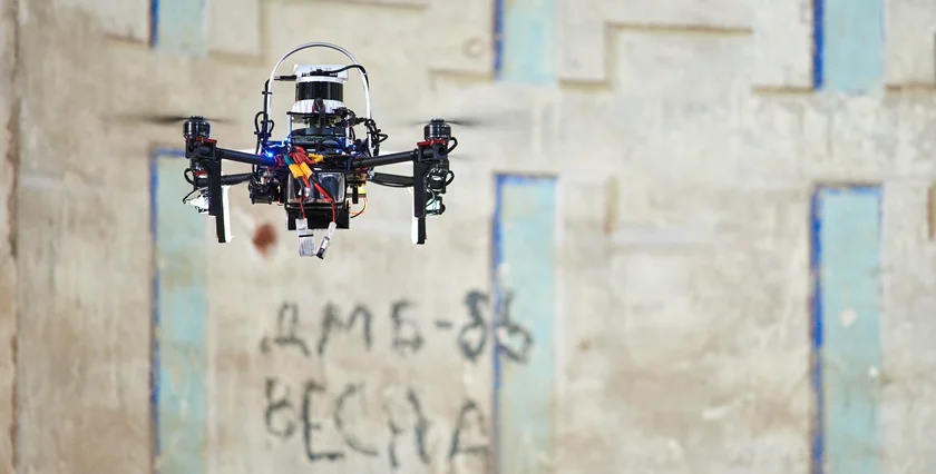 Drone inside of Czech monuments1