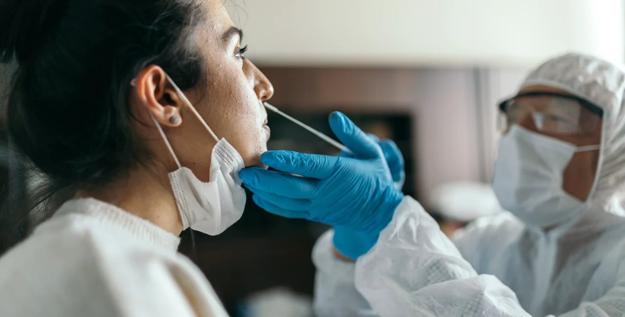 A woman gets tested for coronavirus. (Photo: iStock, Ergin Yalcin)