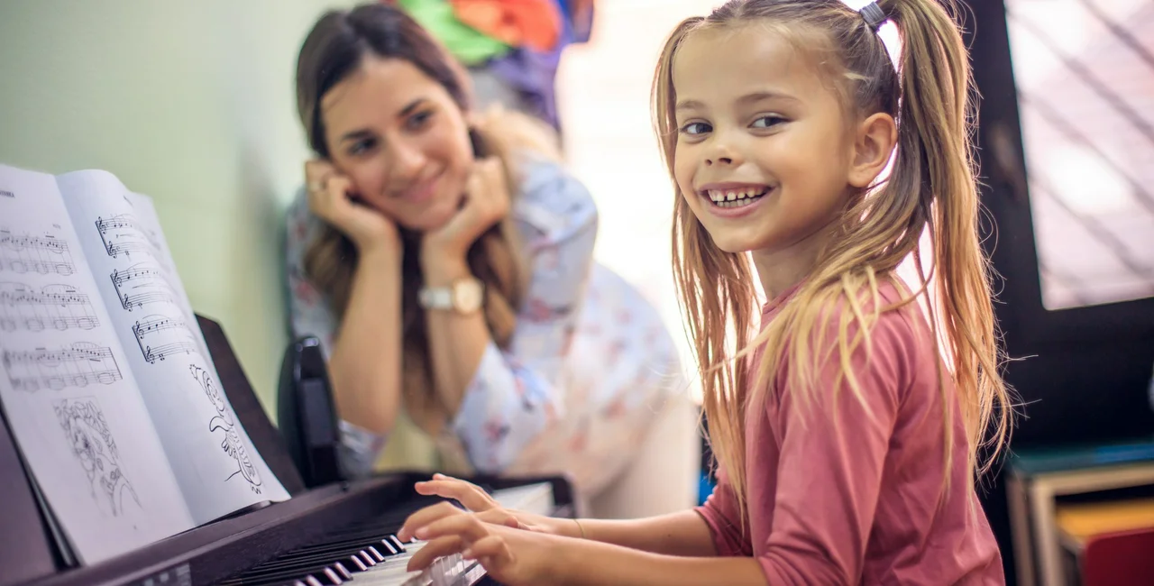 I love playing the piano. stock photography  iStock-1158971441  credit  Leader CROP