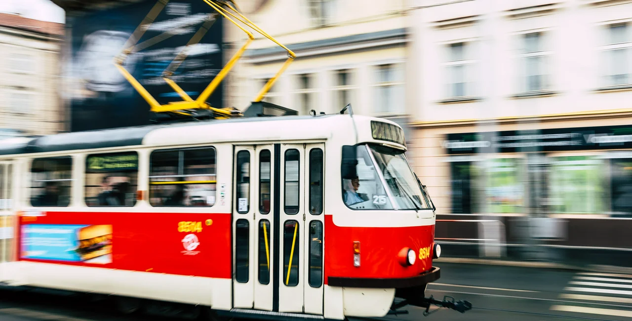 T3 tram in Prague. (Photo: Unsplash,  Marek Rucinski)
