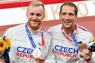 Czech javelin throwers Jakub Vadlejch and Vítězslav Veselý. Photo: Facebook /