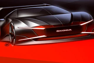 Škoda’s blood-fueled '80s vamp-mobile reimagined just in time for Prague Comic-Con