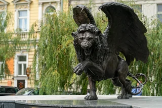 Prague's Winged Lion Memorial / photo via Best Communications